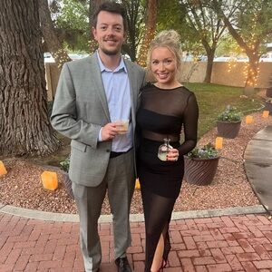 Lulu's Black Sheer Sleeve Dress